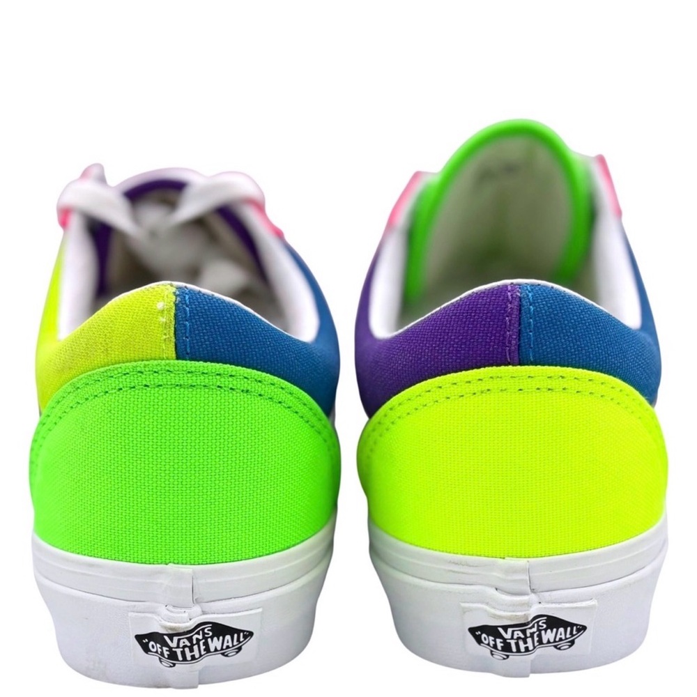 Vans Old Skool 'Color Block' Neonmlttrwht - Picture 4 of 9
